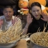 【韩国吃播】弗朗西斯卡挑战100串鱼饼；芝士猪排卷
