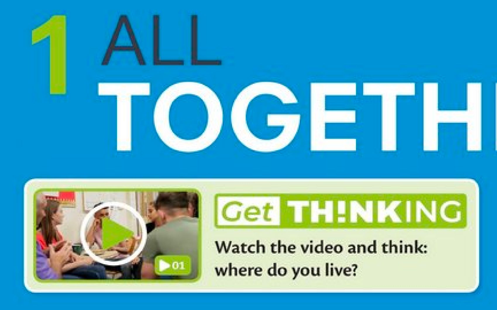 THiNK教材Second Edition A1 Unit 1 Get Thinking