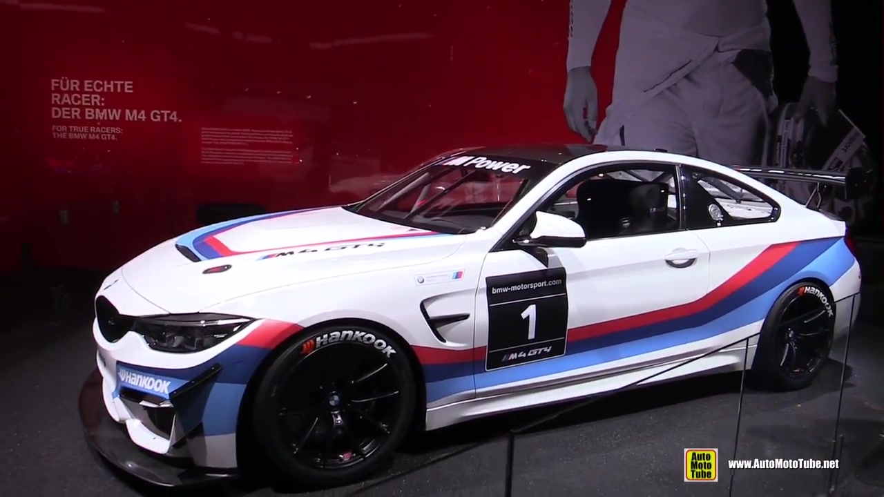 2017 bmw m4 gt4 - walkaround - auto show