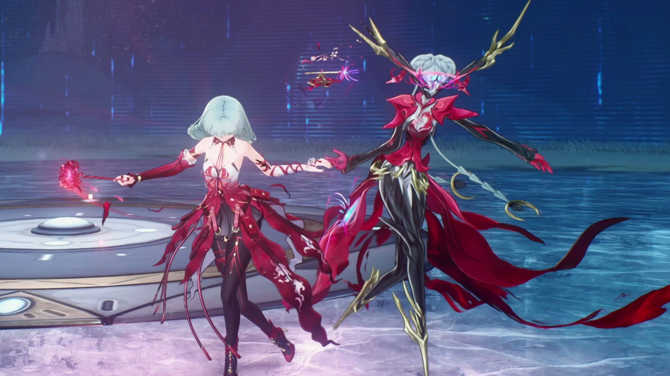 从未相见，却宛如姐妹的绝美配合！ [4K/无UI]弗洛洛、今汐VS全息无冠者