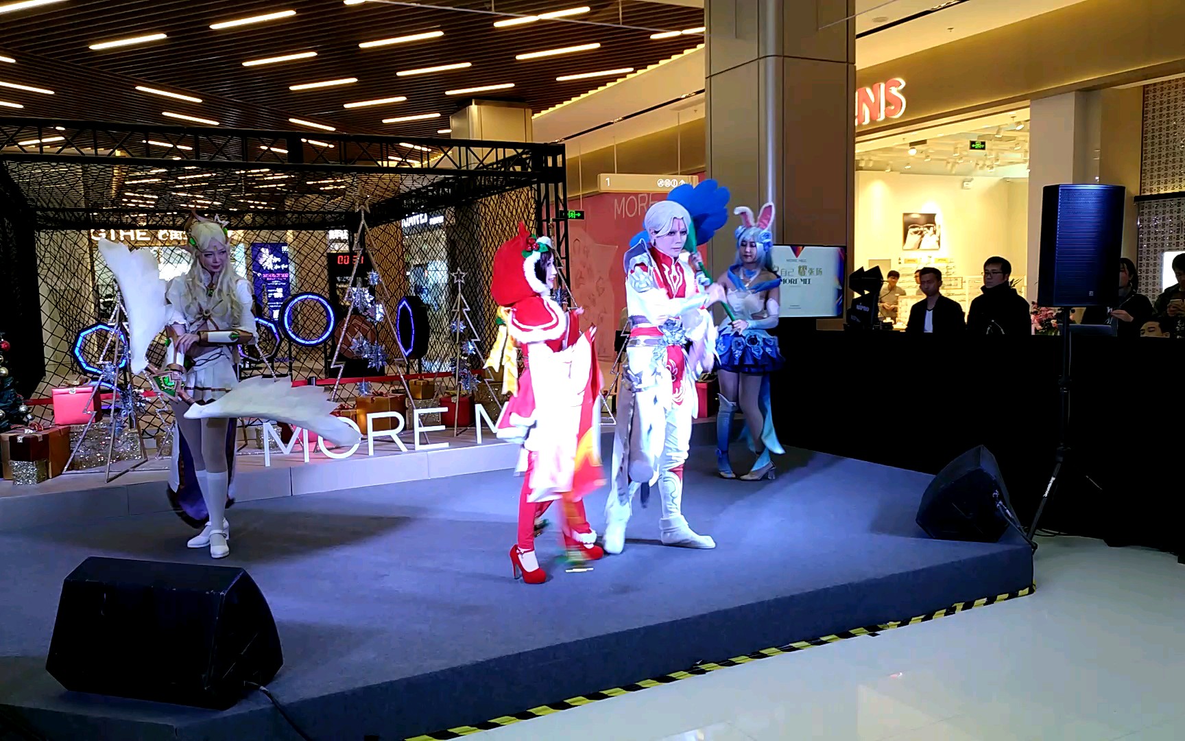 上海新开商场more me 王者荣耀cosplay秀