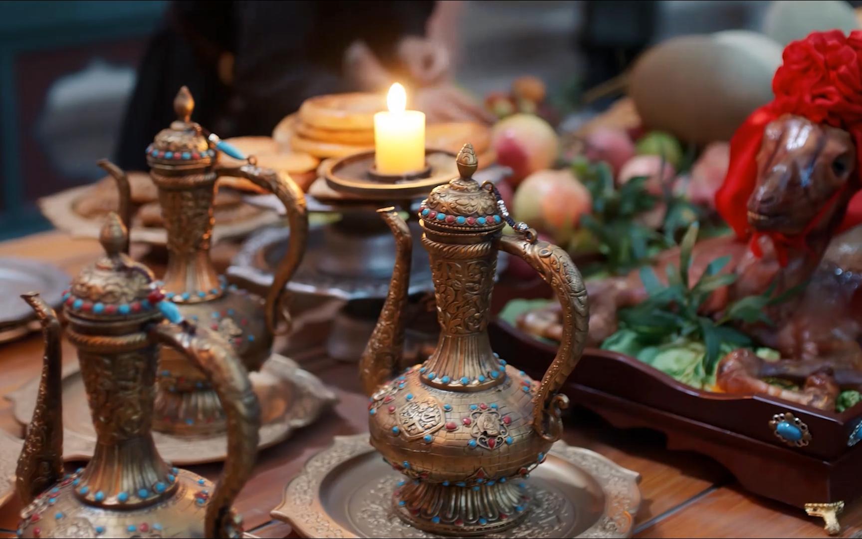 【古风空镜】宴会 歌舞宴乐 柳腰款摆 美酒珍馐 推杯换盏