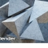 在Blender 2.82中制作具有裂缝的逼真的混凝土材料