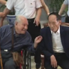 袁隆平黄旭华生前同框 这一幕，再看依然泪目 #袁隆平黄旭华生前同框