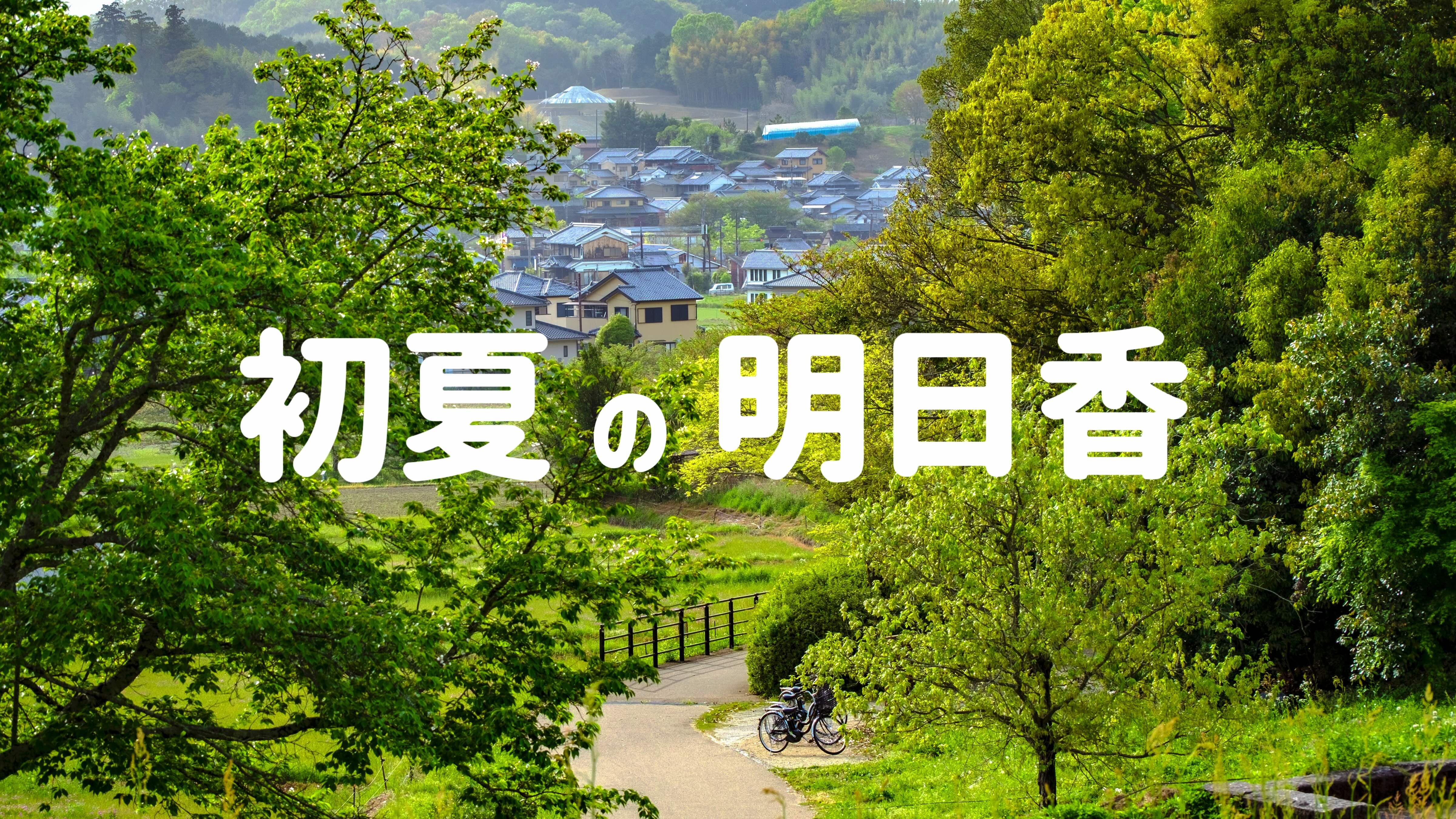 【初夏の明日香】游走在初夏的奈良乡间｜奈良历史古迹最丰富的地区｜4KHDR沉浸式体验
