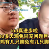 kid真进步啦,时隔200多天鸡兔同笼问题巨大突破:鸡有几只脚兔有几只脚