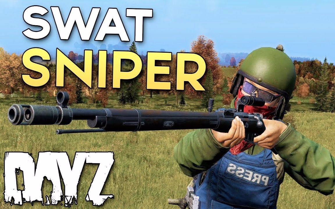 【dayz】爽快淋漓的击杀集锦①dayz真好玩 swat sniper!