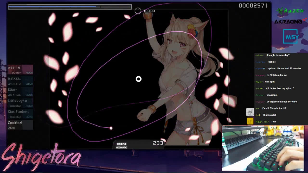 cookiezi | 99.57% 1x  hd / deco^27 - ghost rule [mayday]