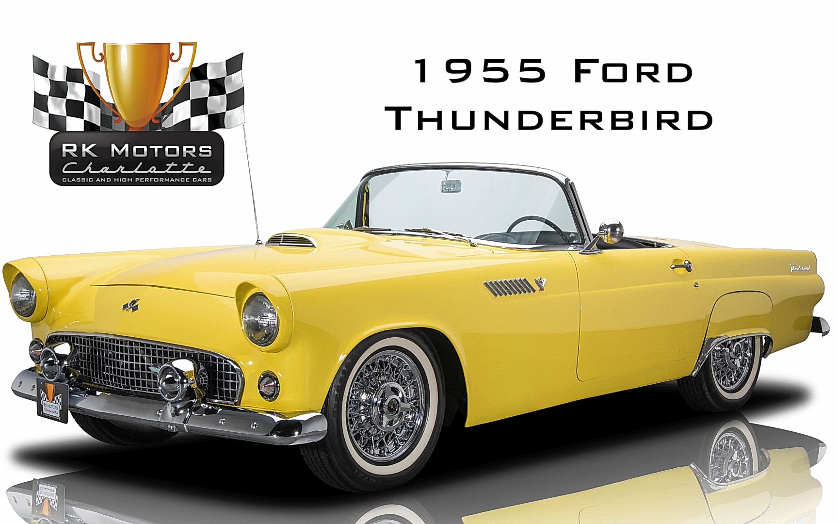 汽车收藏馆1955福特雷鸟thunderbirdconvertible