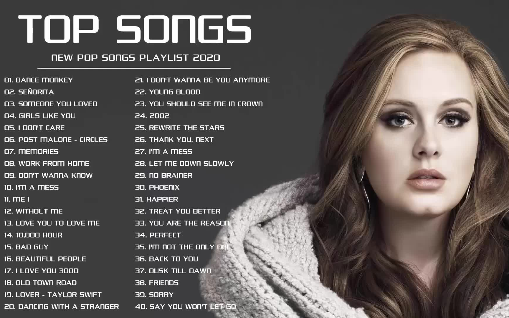 financiën Nietje Aanstellen Top Hits 2020 - Top 40 Popular Songs 2020 - Best Pop Music Playlist 2020  (1)-哔哩哔哩