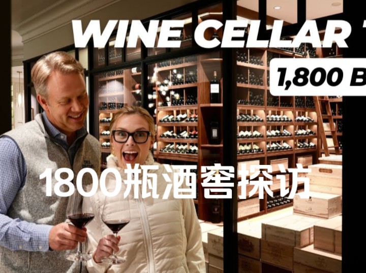 【卡拉OK字幕】大佬1,800瓶葡萄酒酒窖探访