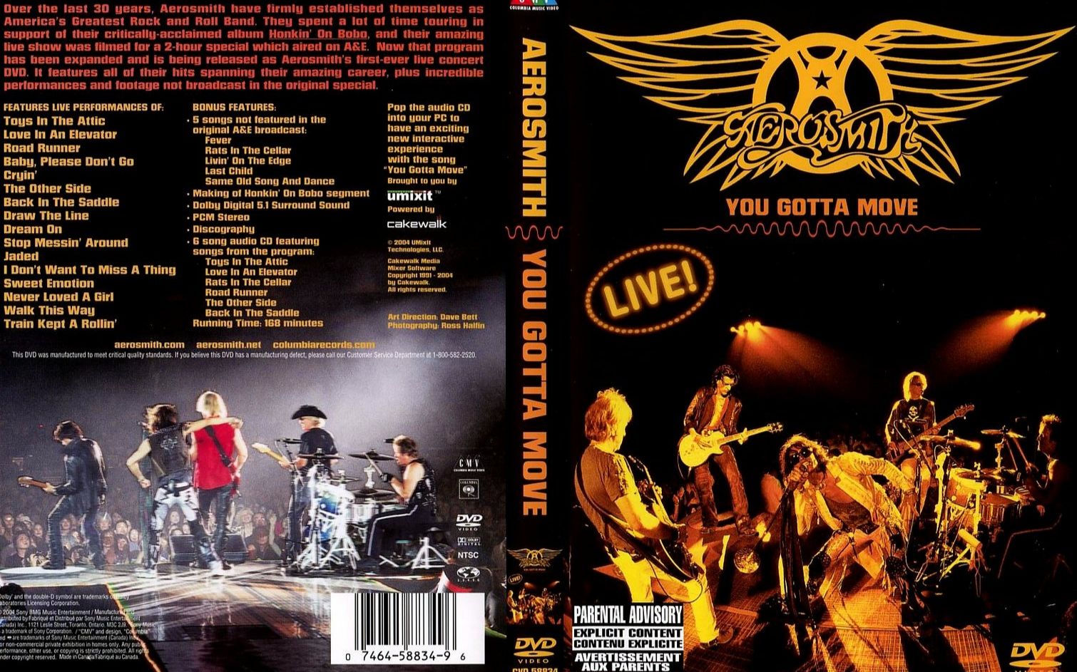 aerosmith live you gotta move 2004