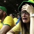 当巴西队惨败后，巴西球迷都崩溃了，国家的耻辱