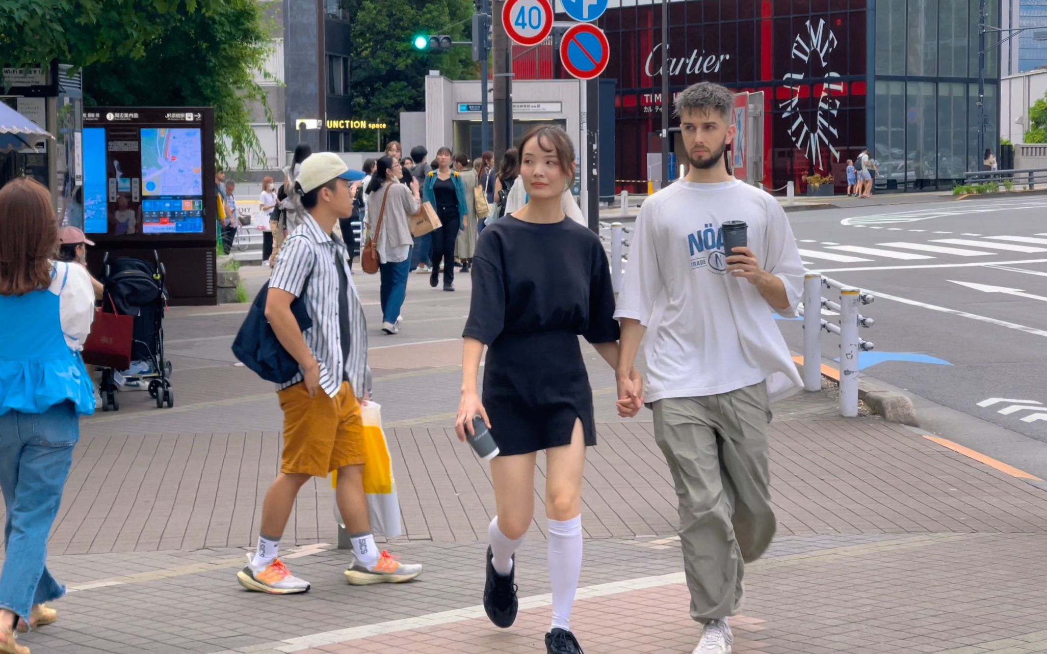 [4KHDR]日本云旅游 | 漫步日本东京原宿，放松解压城市环境音