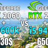 RTX 2060 + I5-9600K vs RTX 2070 + I5-9400F  游戏性能测试对比    1080P 60帧视频