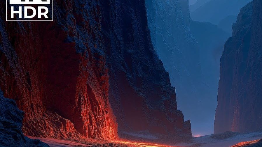 当光遇上影｜地球最纯粹的色彩 4K HDR 杜比 - 放松风光影片