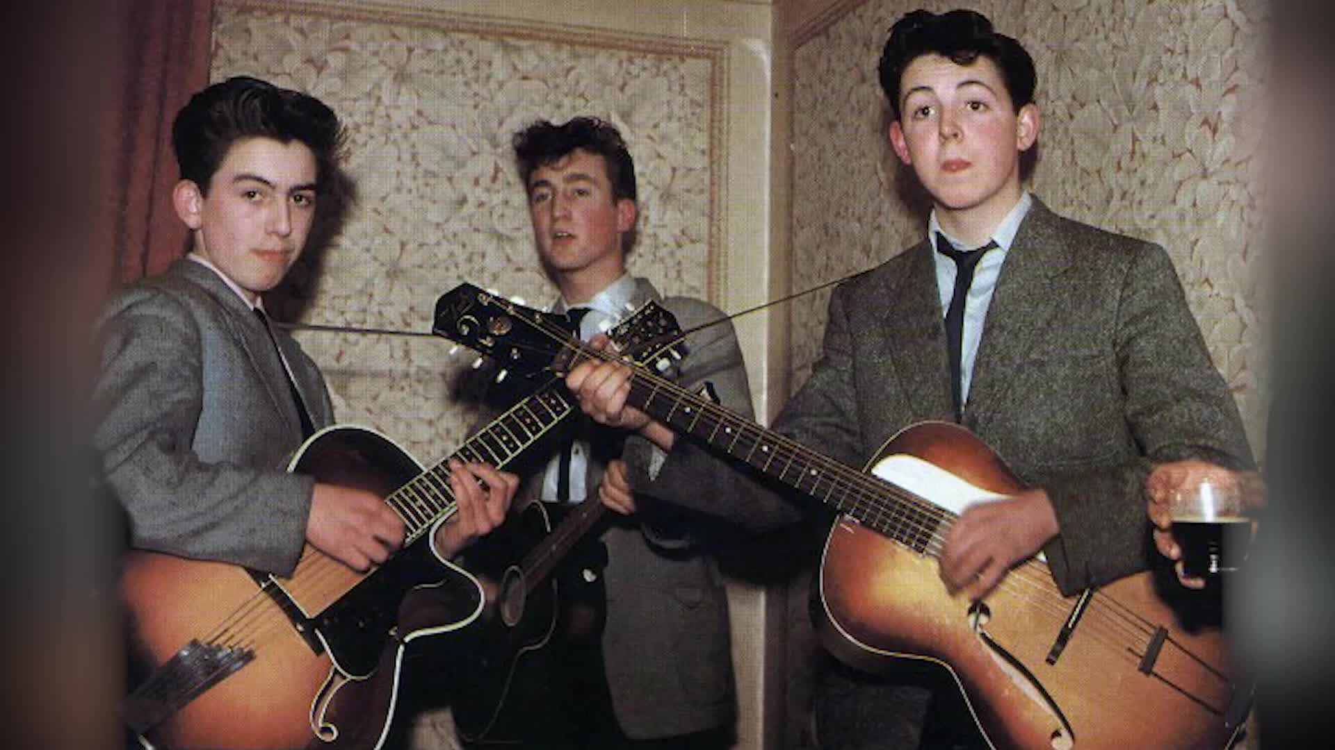 【The Beatles】Quarrymen 1958 Raunchy 完美Cover哔哩哔哩bilibili