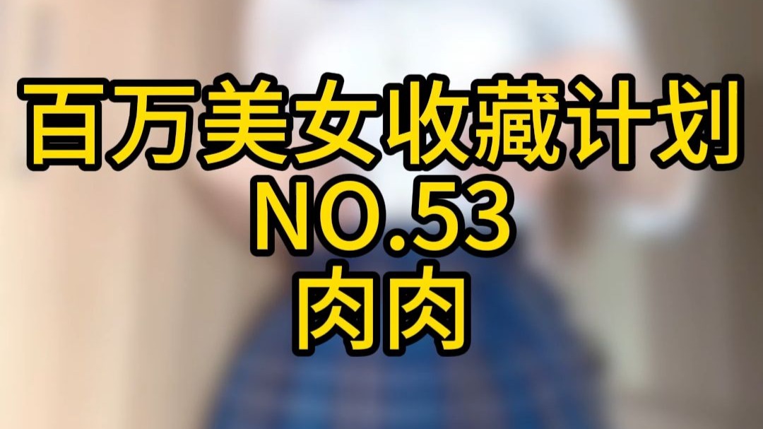 《百万美女收藏计划》NO.53 肉肉
