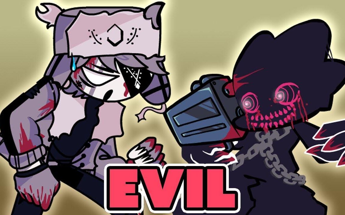 【搬运】作者【ElAnthonyVixtin】Friday Night Funkin mod Evil Pico vs Ruvyzvat