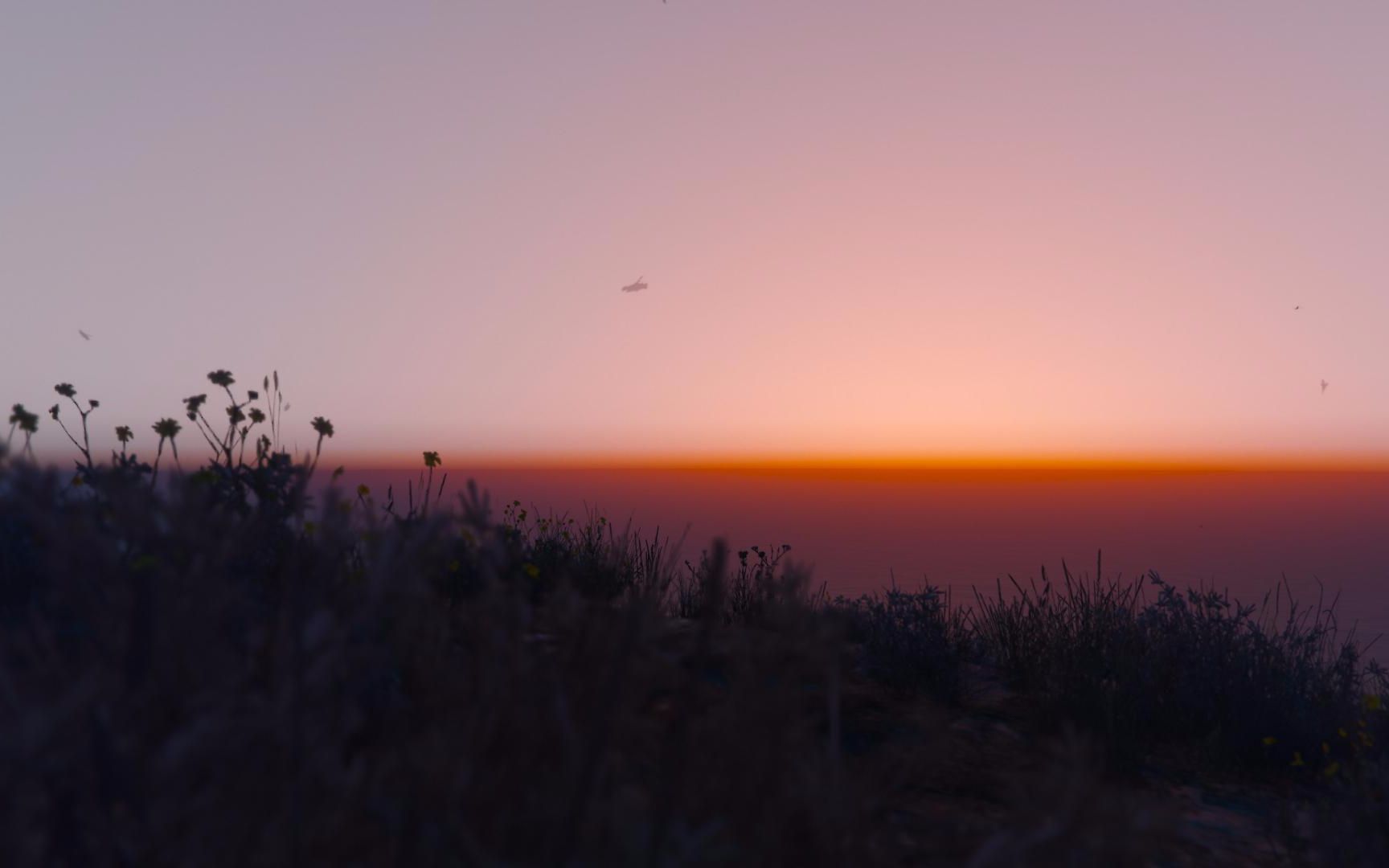 【风景摄影】gta洛圣都黄昏 夜景 日出=.