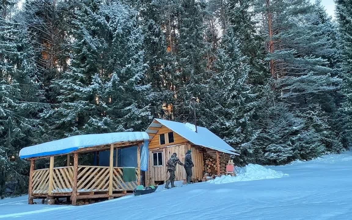 零下40度的西伯利亚 在这里活着就是奇迹 居然在小木屋生活这么惬意