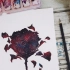 【手绘】教你画一朵星夜玫瑰 送给喜欢的人吧