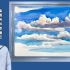 【五分钟水彩画】柴崎爷爷教大家画天空和云