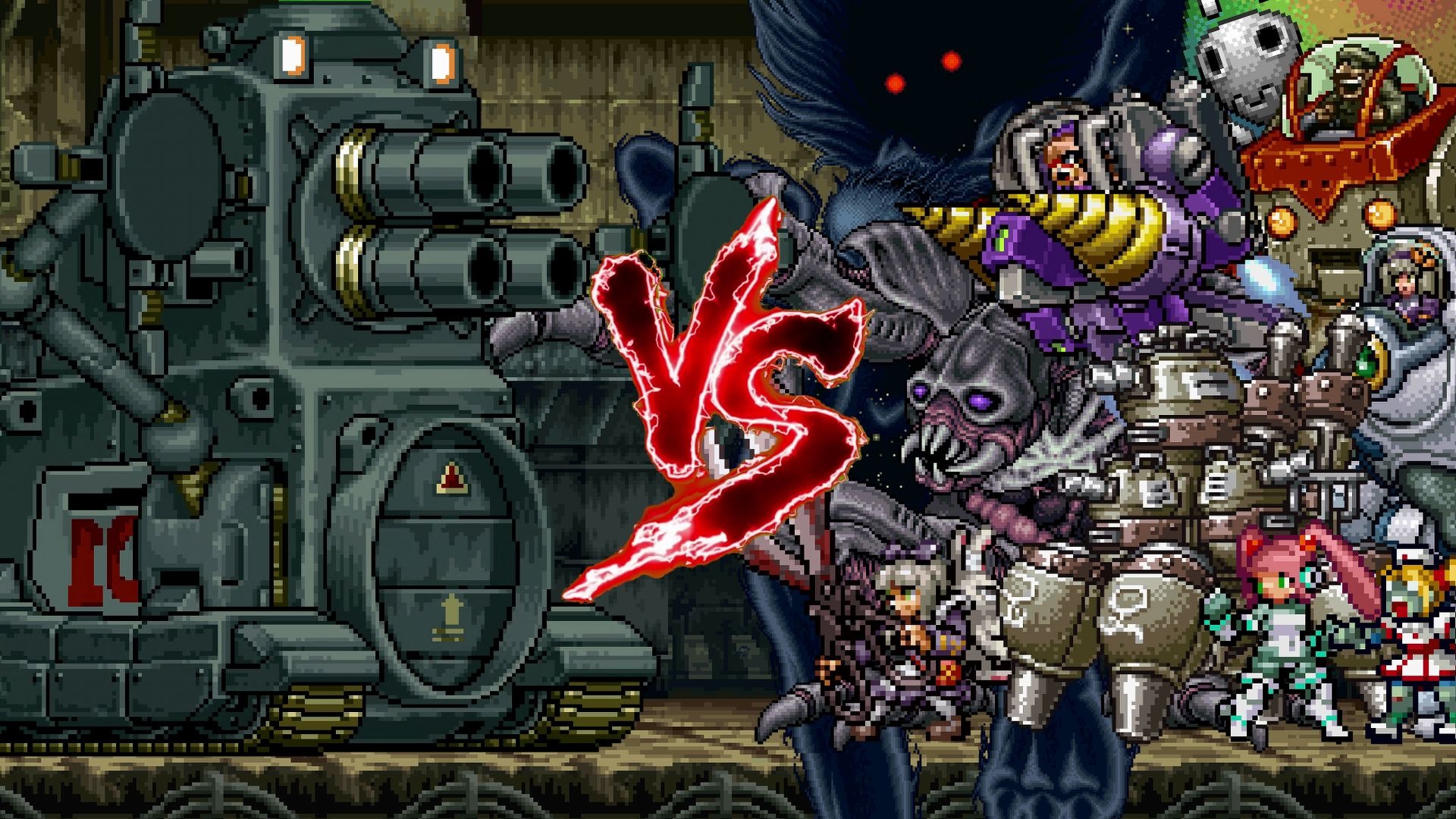 合金弹头进攻尖叫者vsboss单位官方油管号youtubecombandentcygames