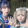 【偶像可爱瞬间】NANIMONO／輪廻ねる💎×柊真ミフユ🐺 蓝色系的二人💙🩵【地下偶像