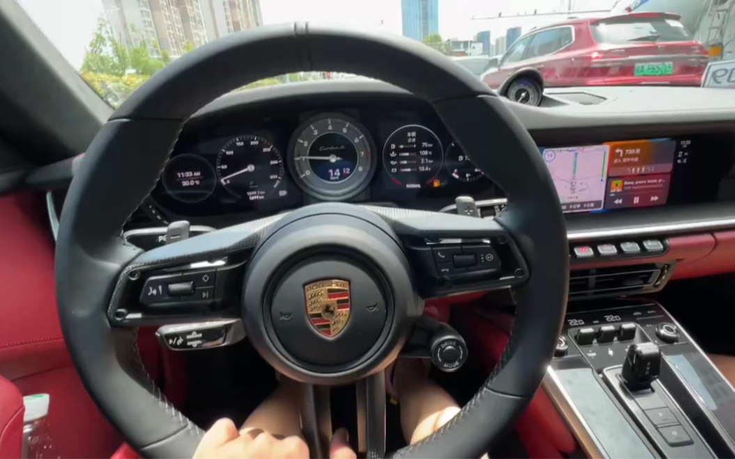 顶级直线蛙 第一视角保时捷 992Turbo S！