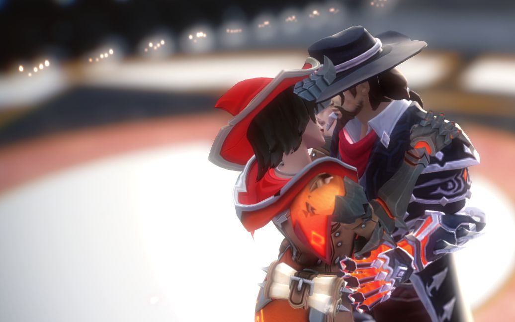 【守望先锋mmd】自k帧|麦克雷&艾什的trouble maker