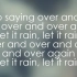Rachael Yamagata - Over And Over - Lyrics