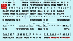 你是人间四月天歌词曲谱(2)