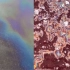 俄亥俄州化学污染蔓延加拿大？雪融化后颜色大变满是彩虹色