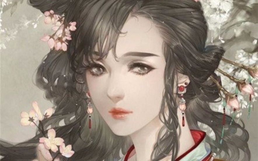【古风插画教程】清新唯美日系古风cg插画教程 【古风