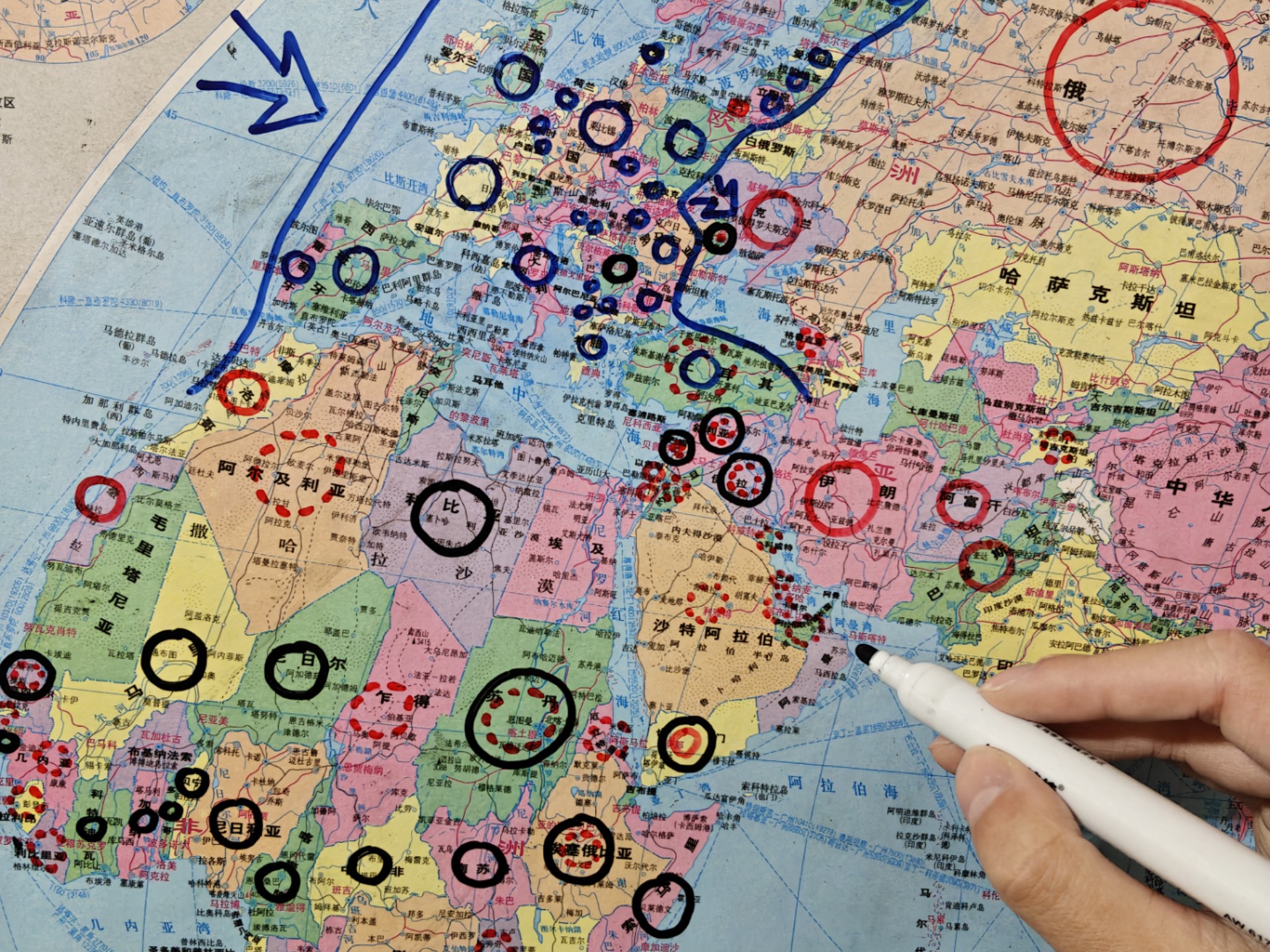 世界上有多少国家正在打仗？