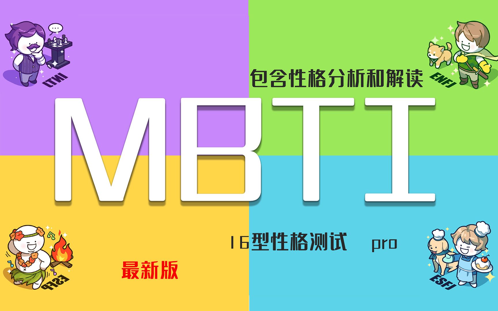 【互动视频】MBTI16型人格测试pro最新版