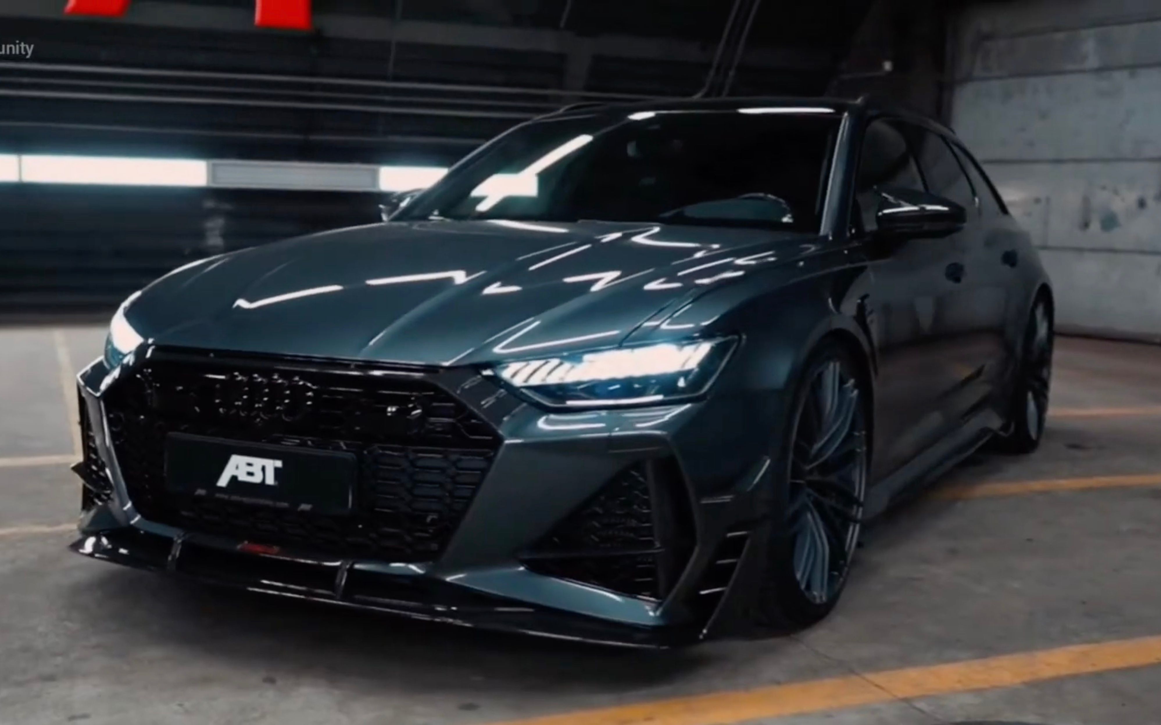 4K这谁顶得住2021 奥迪 RS6 by MANSORY Brutal Wagon