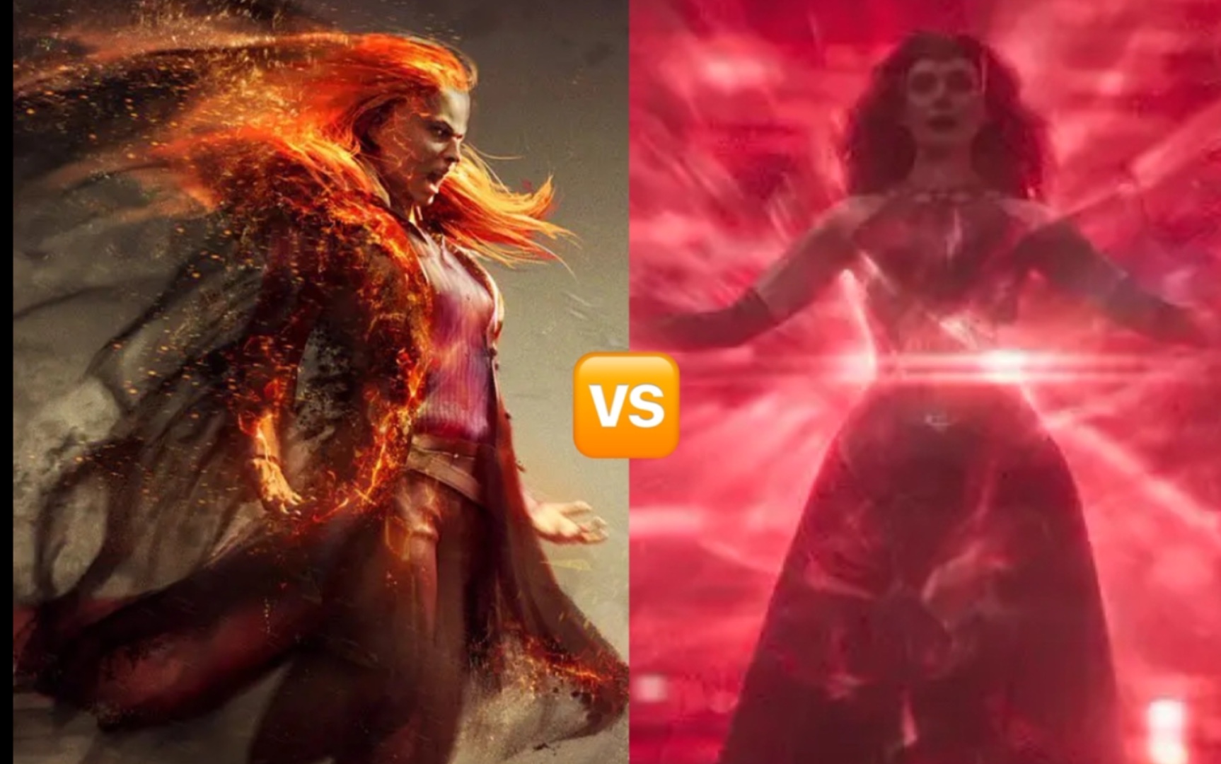 漫威超强女人：黑凤凰打得过绯红女巫的混沌之力吗？