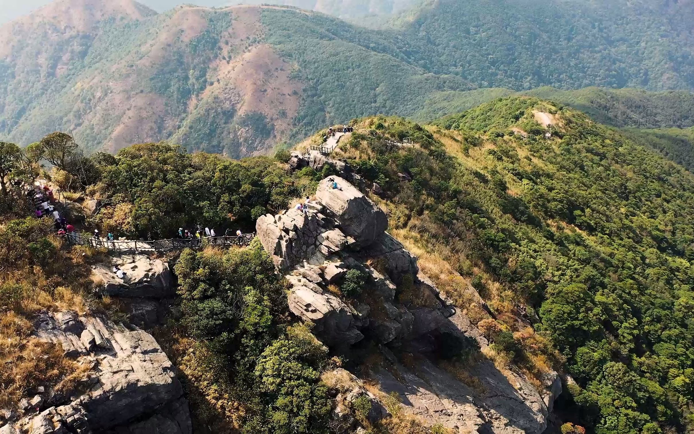 银屏山航拍