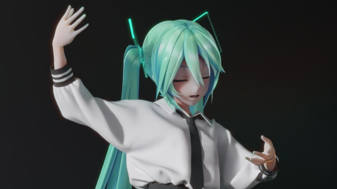 [MMD 初音ミク] 不为人知的鹅妈妈童谣