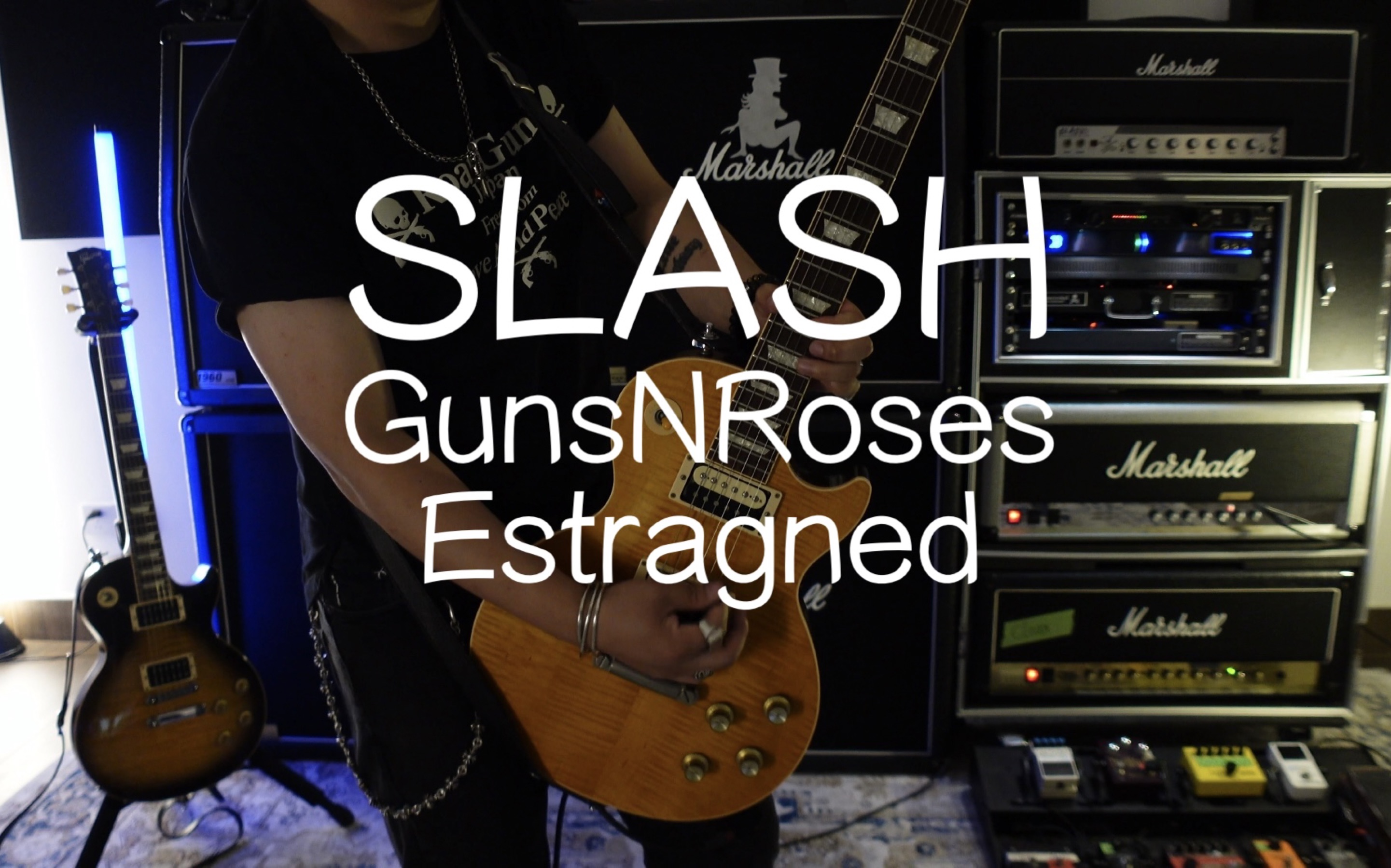 Slash GunsNRoses 《Estranged》枪花Slash 吉他翻弹Solo Cover