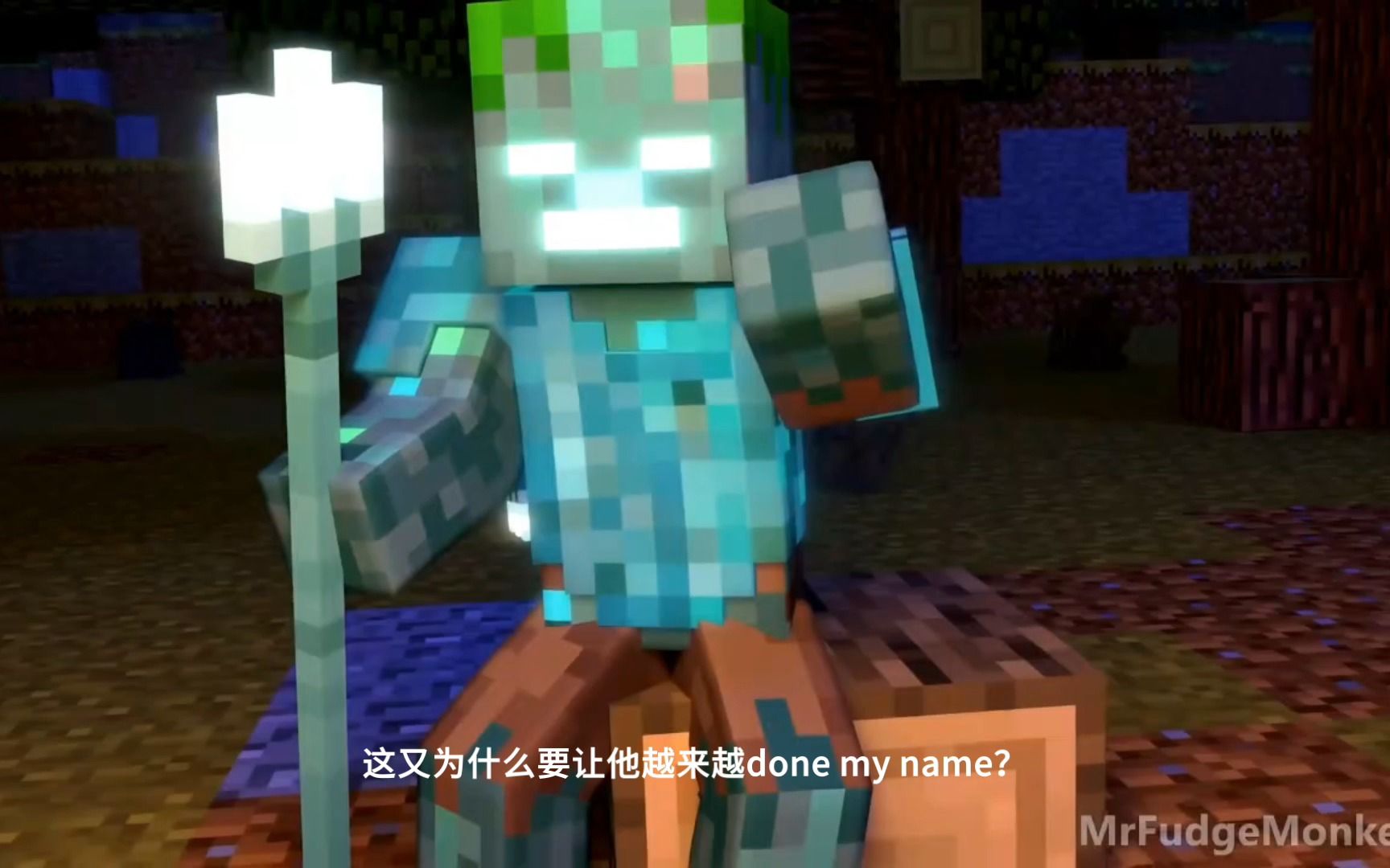 minecraft烦人的村民动画65乱七八糟的字幕