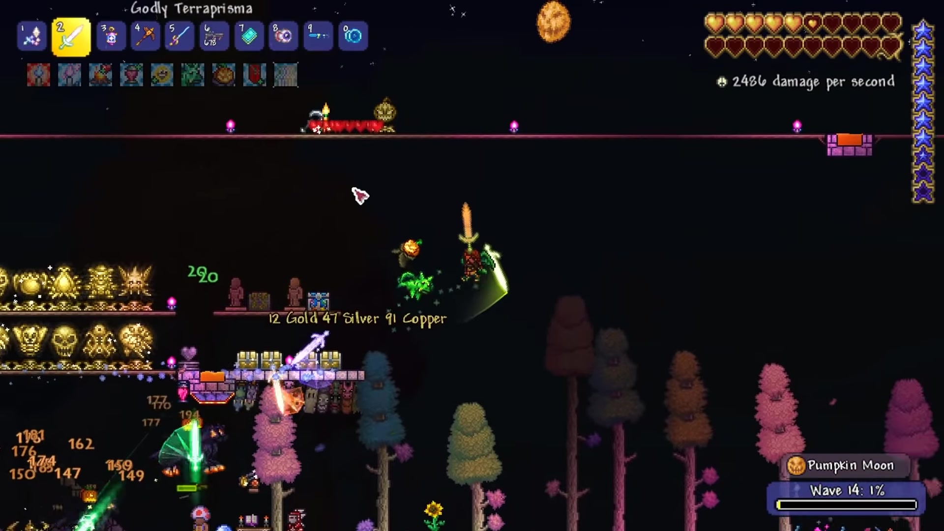 MASTER MODE but I destroy everything with Terraprisma! Terraria 1.4