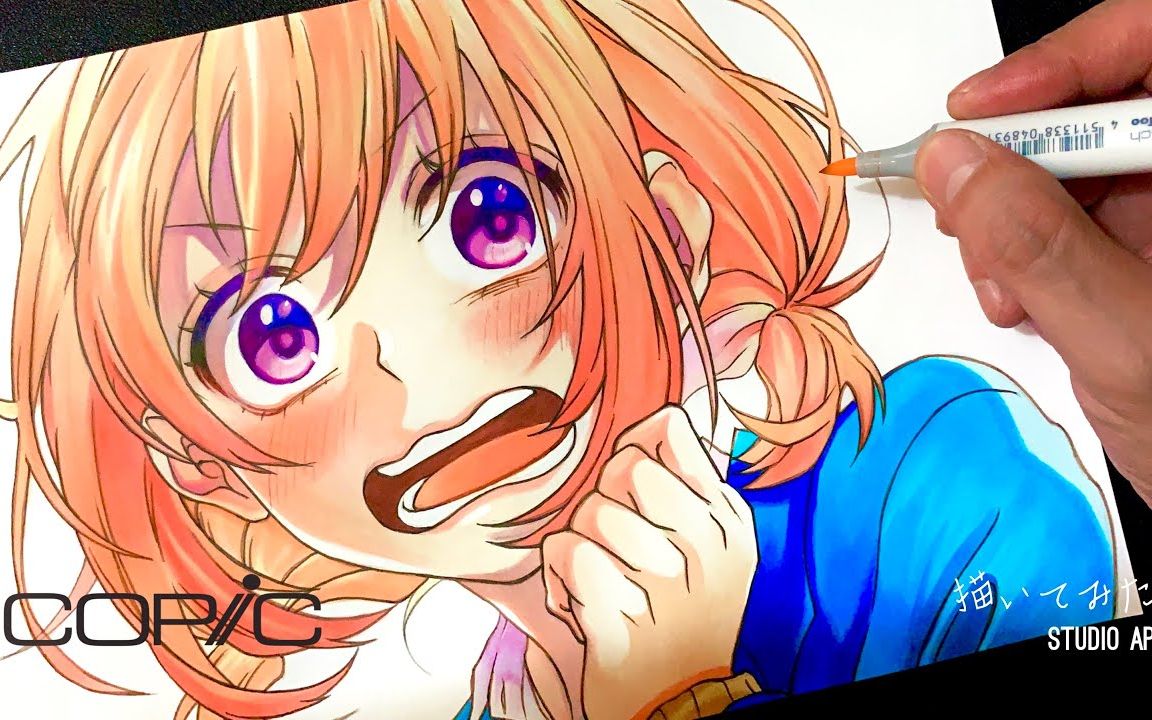 好きになるその瞬間を 瀬戸口雛を描いてみた Drawing Hina Setoguchi 哔哩哔哩 つロ 干杯 Bilibili