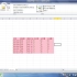 在Excel2010窗口中最小化功能区