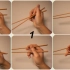 日本人教其他外国人使用筷子，并点评自认为的中式筷子、日式筷子和韩式筷子
