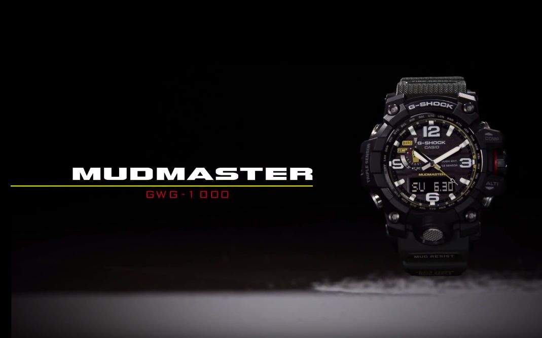 casio g-shock mudmaster gwg 1000 泥王