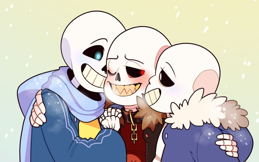 [封面左拥右抱的fell(.)]edgy x sans