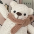 北极熊大白熊玩偶钩织—第二集：其他部位+拼接的教学